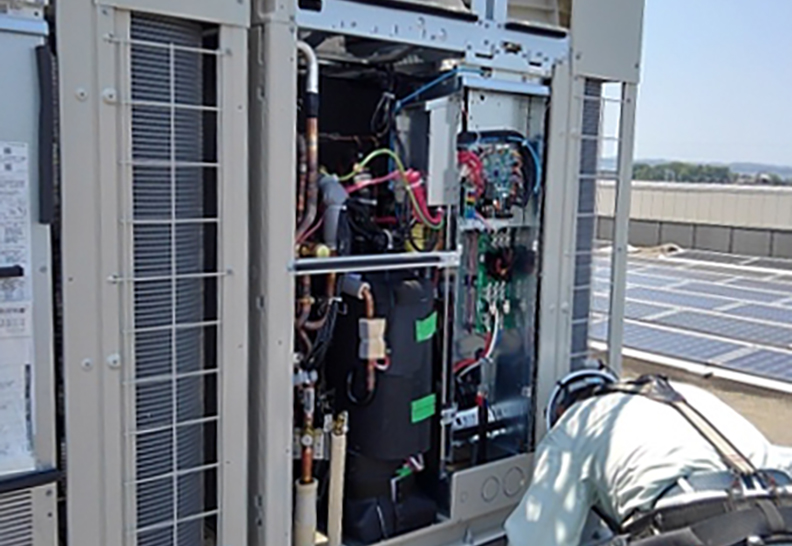 業務用エアコン電源工事