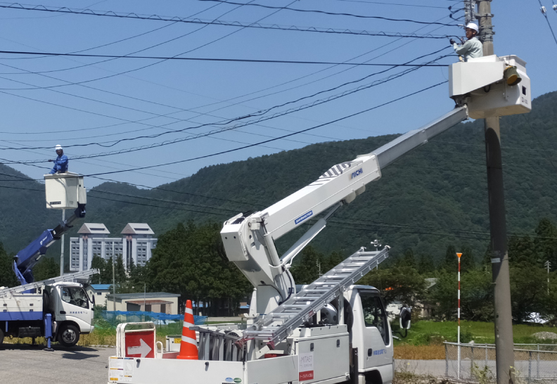 ケーブルテレビ引込工事